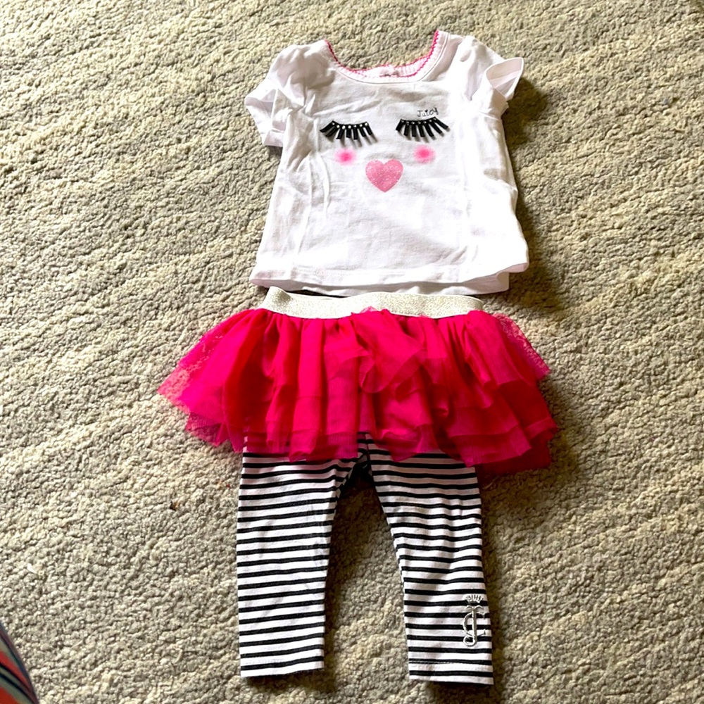 Juicy Couture infant outfit 3-6 months